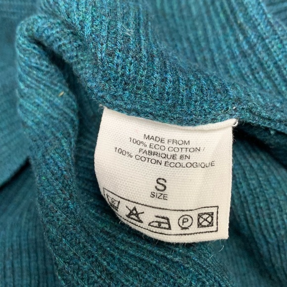 Mansted Teal Knit Sweater - Picture 3 of 4